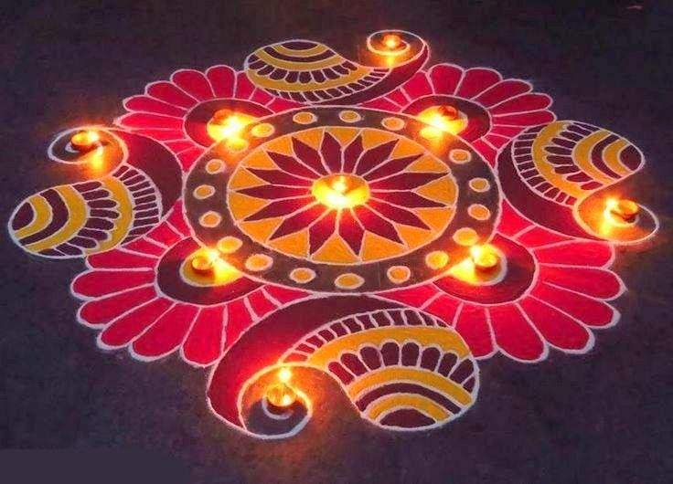 Rangoli designs for diwali