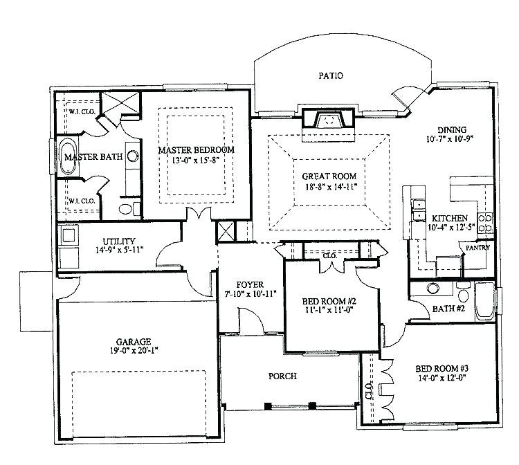 Some Blueprint Examples Included with SmartDraw