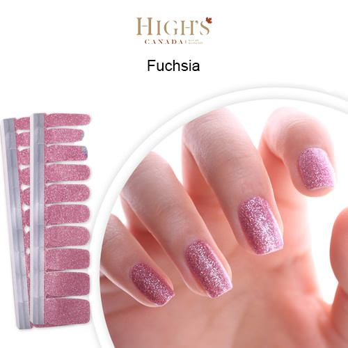 As for nail art with shade of fuchsia is like with any other color, you can play with similar techniques or try something original, for example,