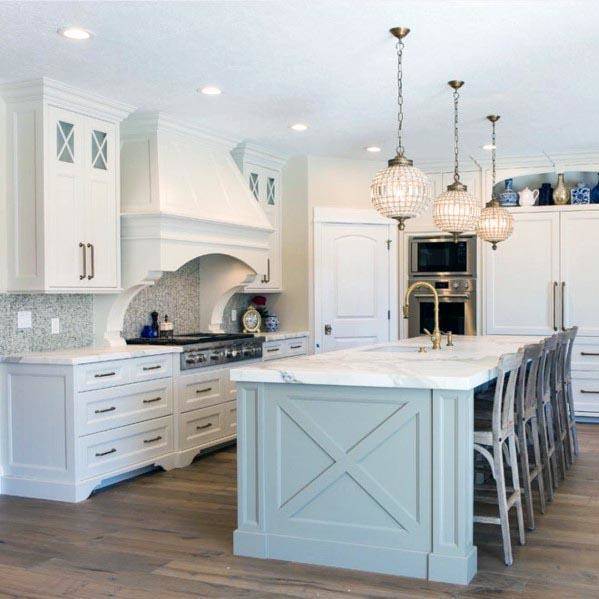 So, built drawers and keep a kitchen towel handy to set a clean  kitchen