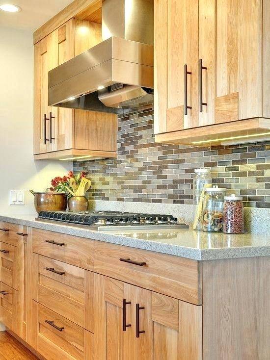 kitchen wall paint colors with light oak cabinets