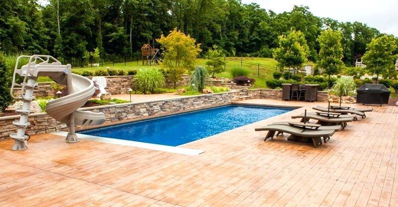 Full Size of Pool Deck Ideas Inground Pools Concrete For Australia Small Above Ground With Design