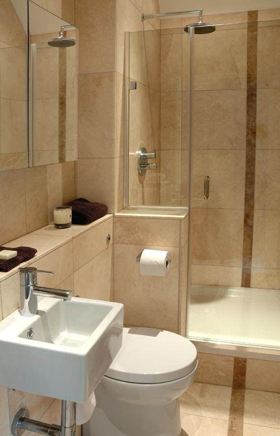 Bathroom Design Ideas, Brown Shower Design Ideas Small Bathroom Sample Classic Stunning Round Stainless Steel Fixtures: marvelous shower design ideas small