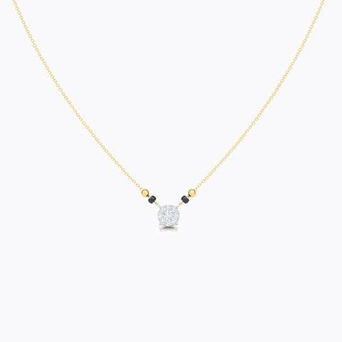 Latest diamond mangalsutra designs