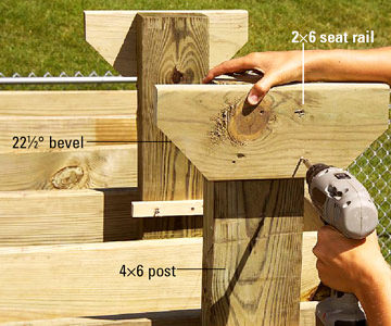 deck railing seating how deck railing seating designs