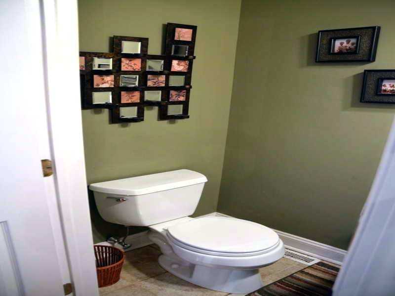 Diy Small Bathroom Storage Ideas With Mosaic Bathroom Floor Tiles In Green Mint Painted Bathroom