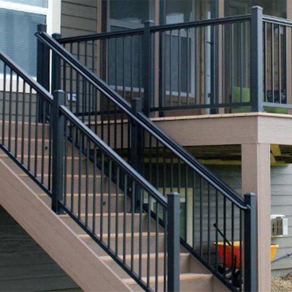 metal railings for decks railings deck designs