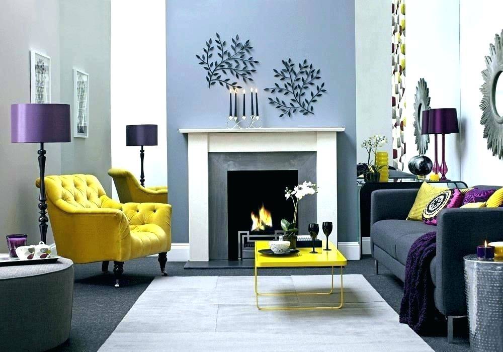 yellow and navy blue rooms