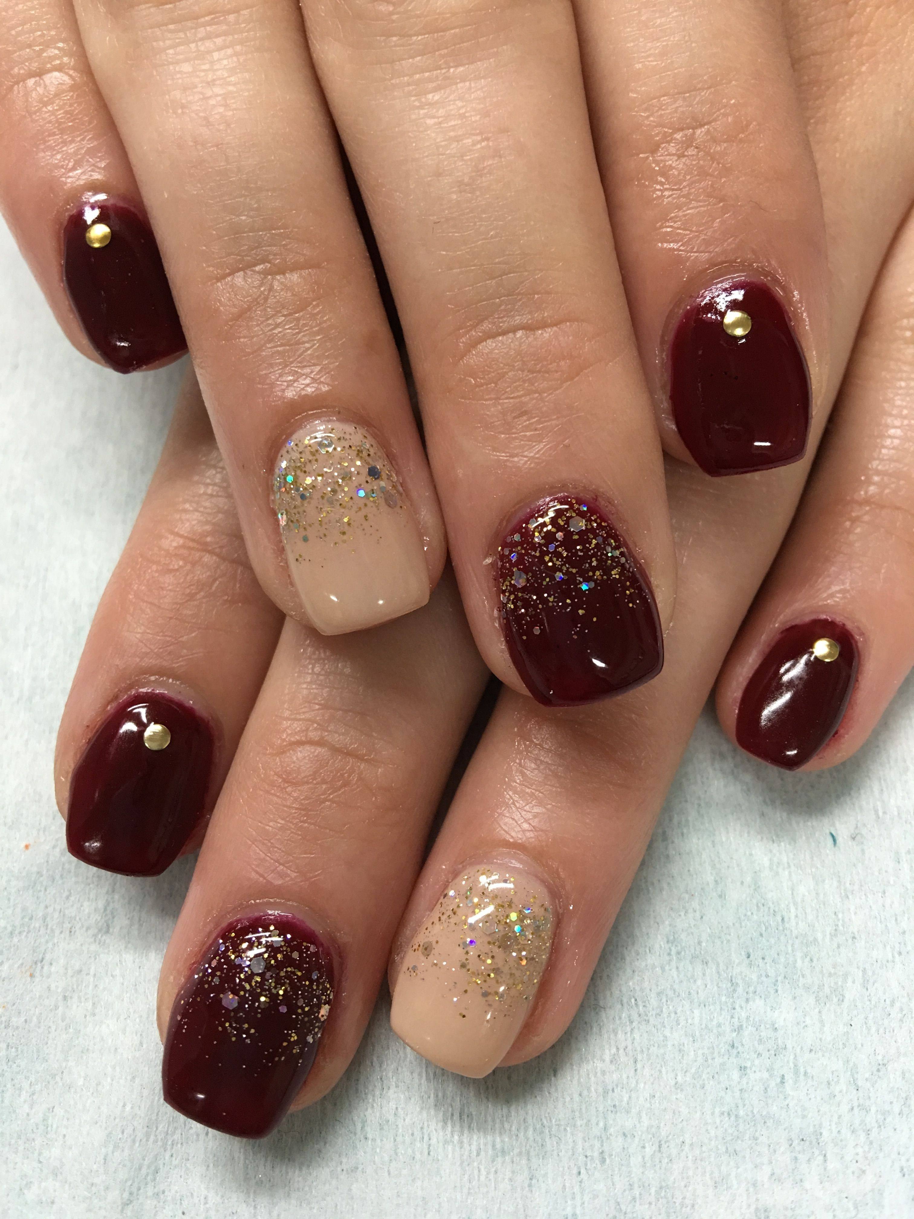 Attractive modern nail art design