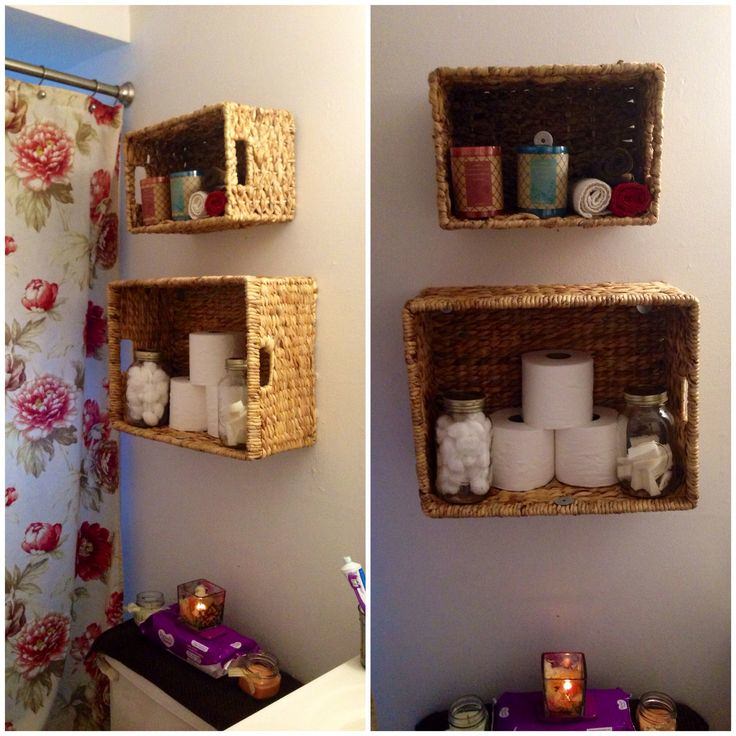 baskets for bathroom