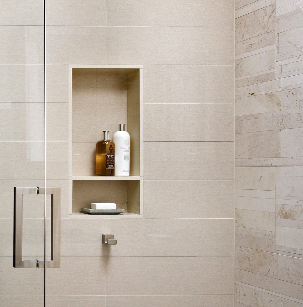 Do not be afraid to add color and intricate tile designs for a spectacular look