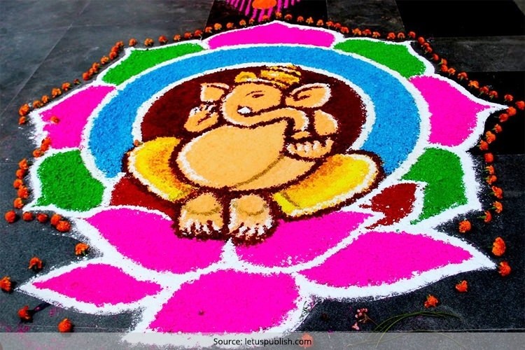 Best Rangoli design | RANGOLÎ