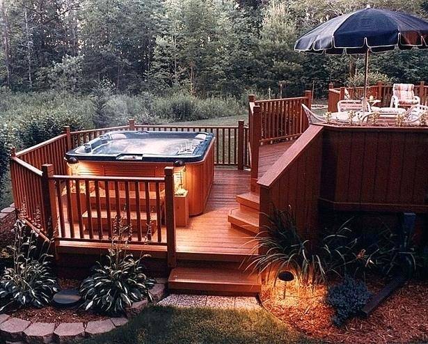 hot tub deck ideas hot tub deck ideas secrets of pro installers designers word image 4