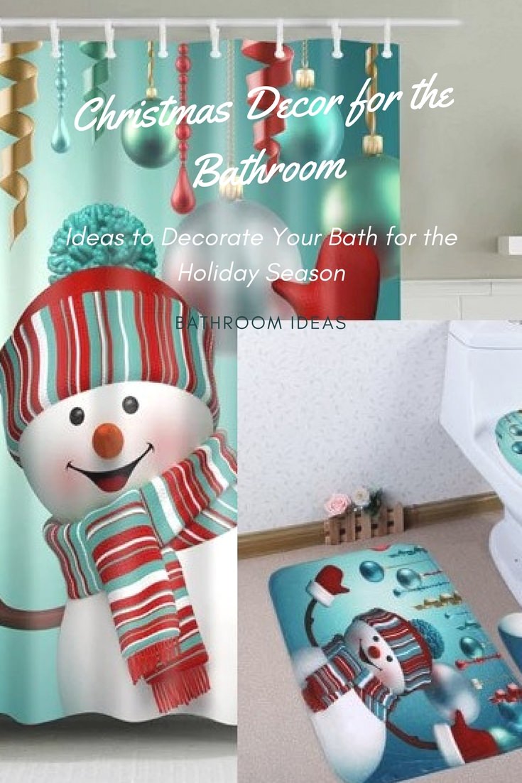 holiday bathroom decor